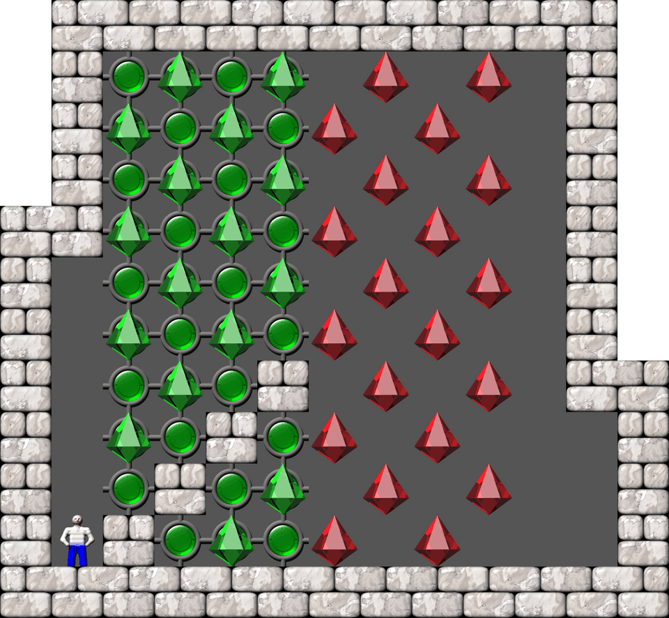 Сокобан Thinking Rabbit Arranged уровень 479